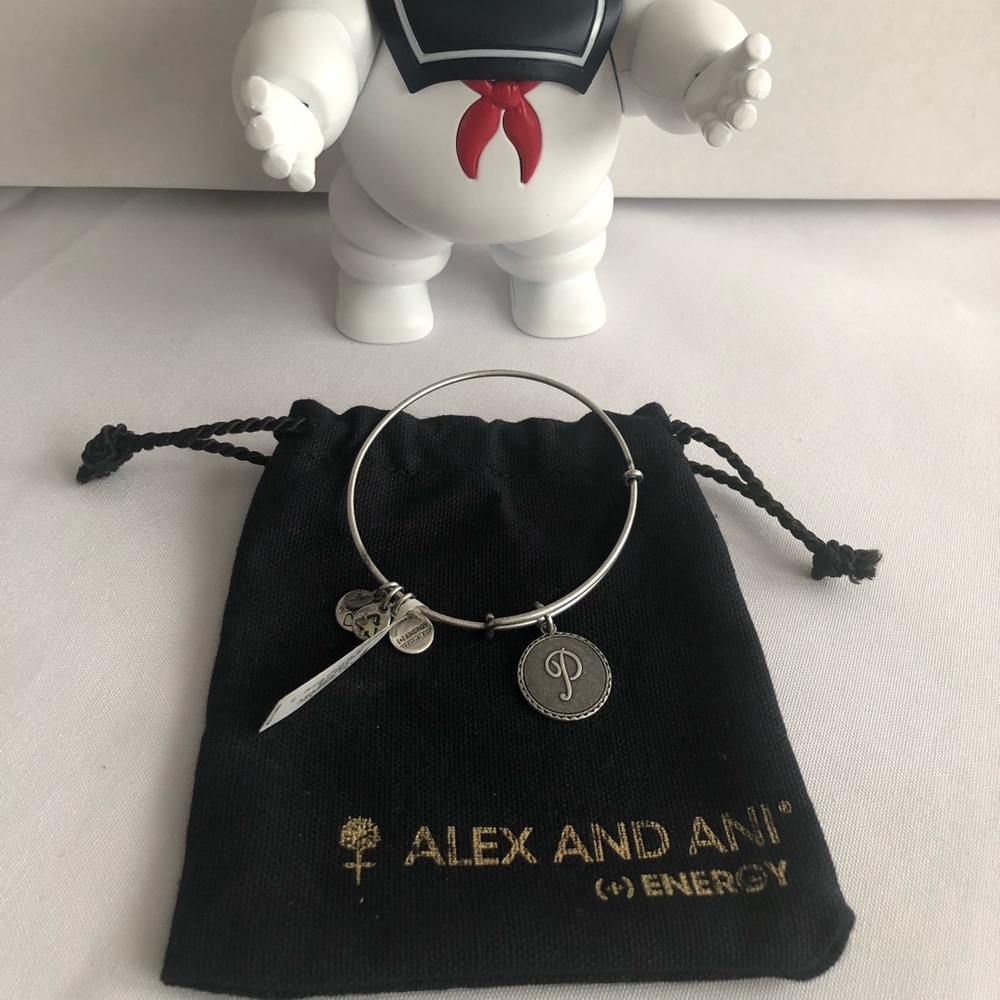 Amazing Alex and Ani Initial Bracelet NWT